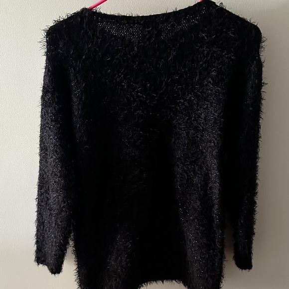 Ruby Rd. Black Textured Sweater - Picture 5 of 5